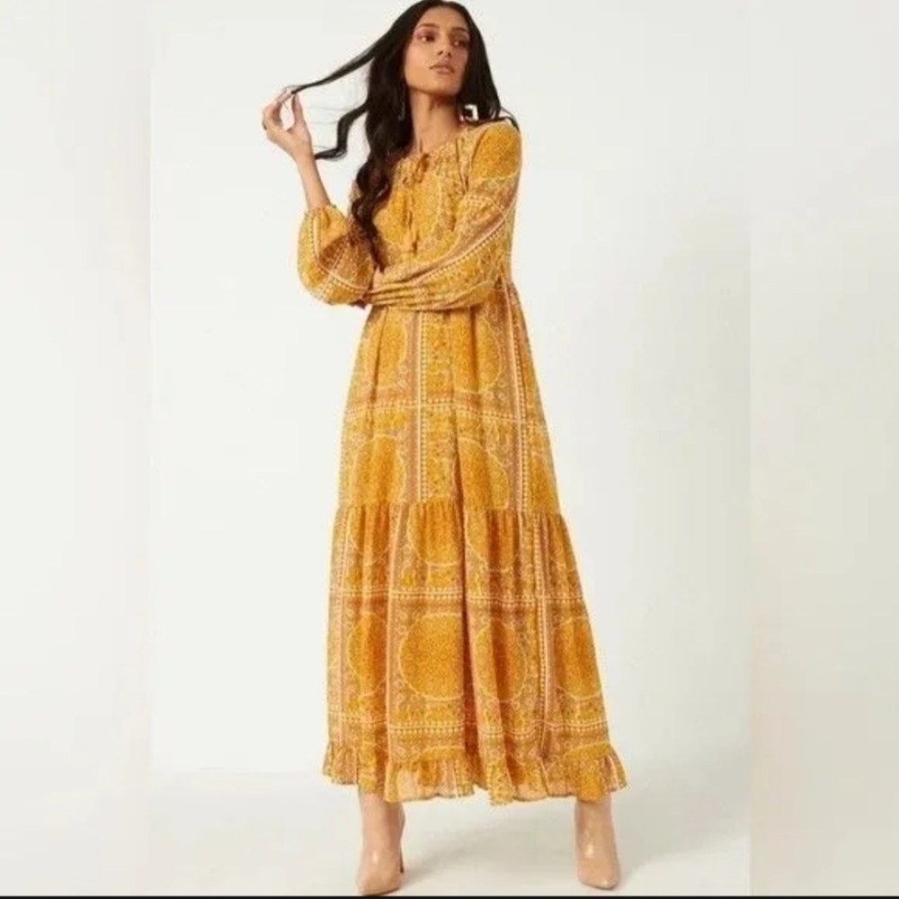 Hayden Los Angeles Mandala Print Boho Maxi Dress | Size M | New With Tags